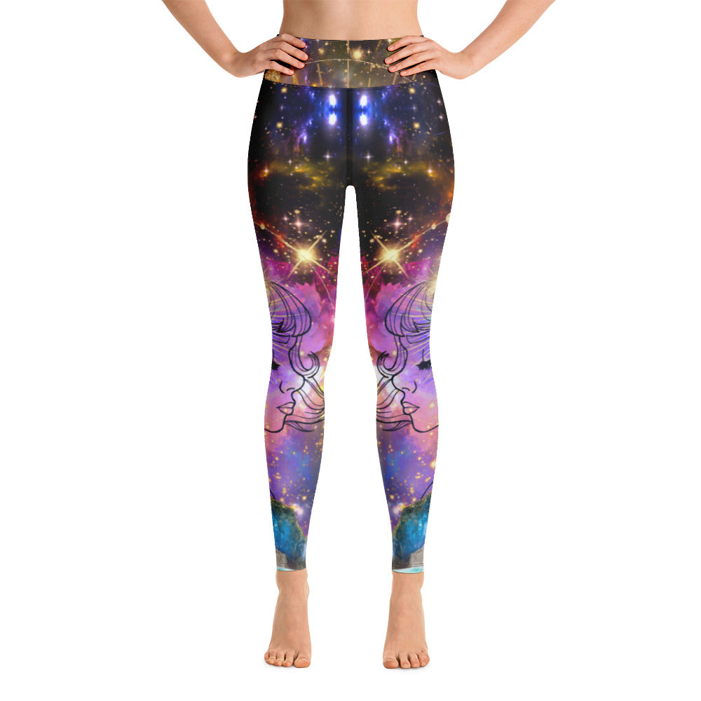 Sapphire Galaxy Yoga Leggings – HappyNessa
