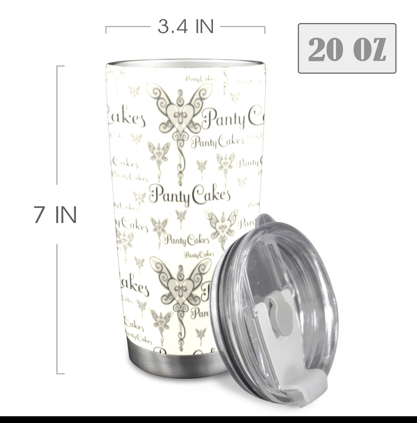 Panty Cakes LOGO 20oz Tumbler