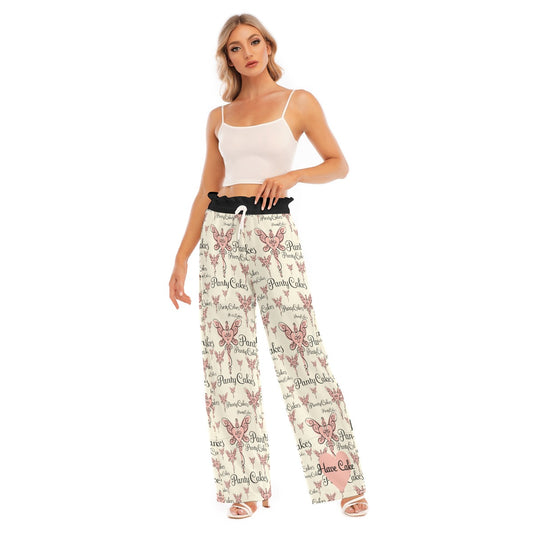 Pant Cakes PINK LOGO Wide Leg Pants