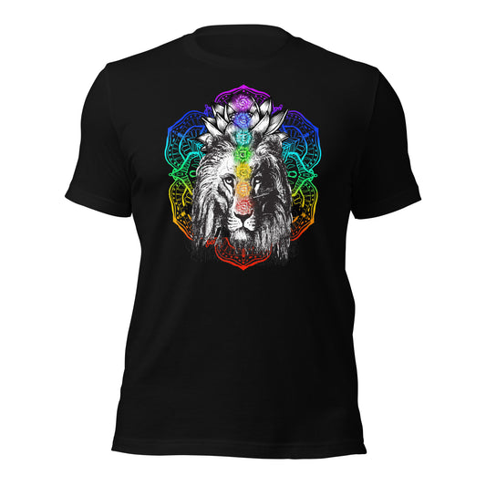 Lion Lotus Chakra Tee