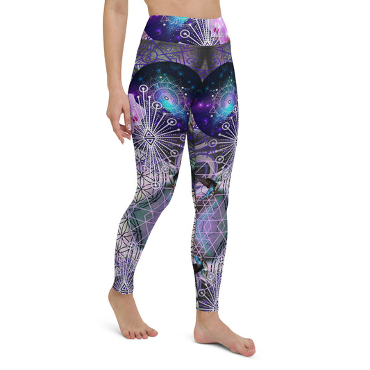 Hummingbird Orchid LEGGINGS